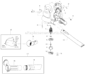Page A Diagram and Parts List for EBV-VS  Weed Eater Leaf Blower / Vacuum